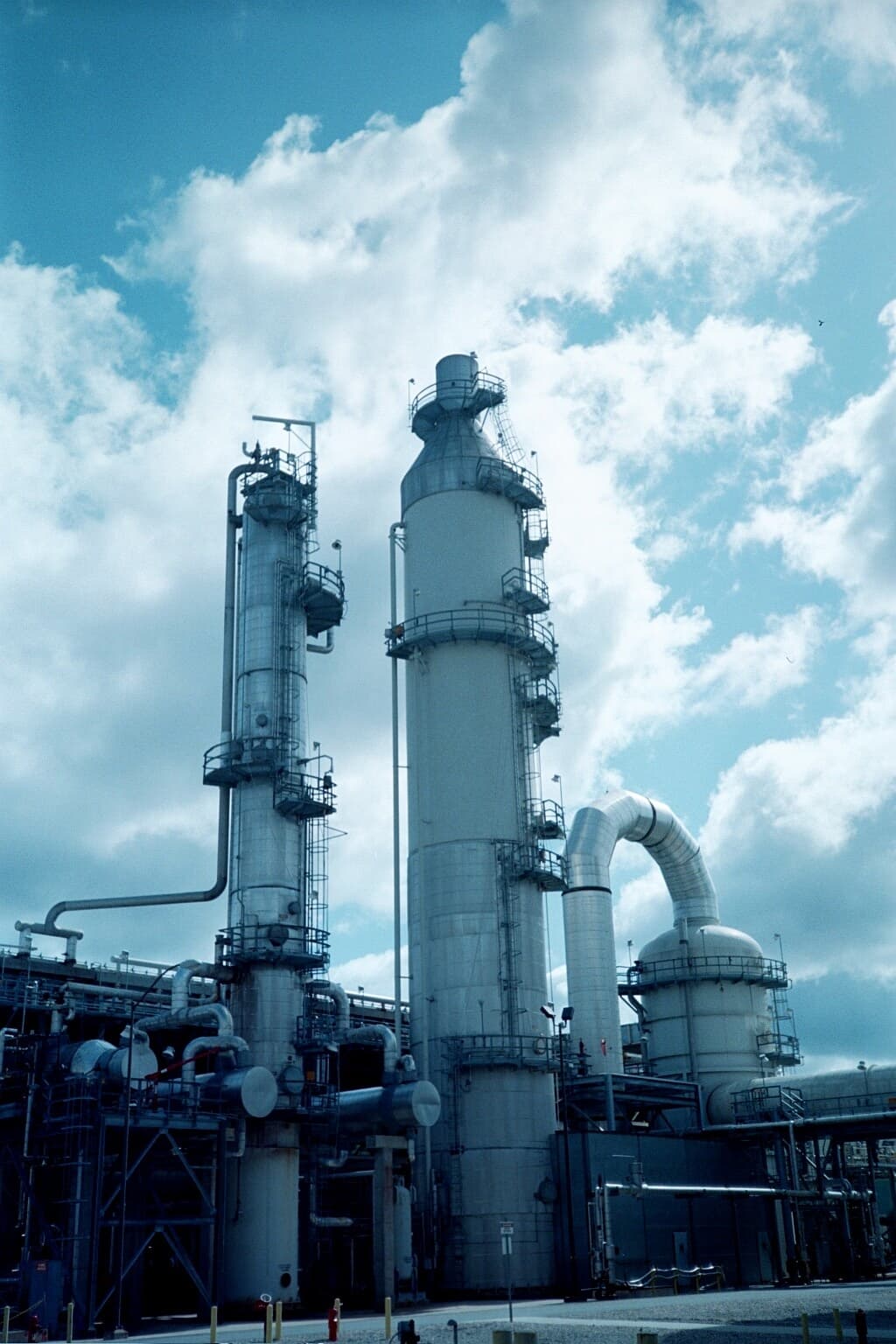 Plant using Econamine carbon capture technology