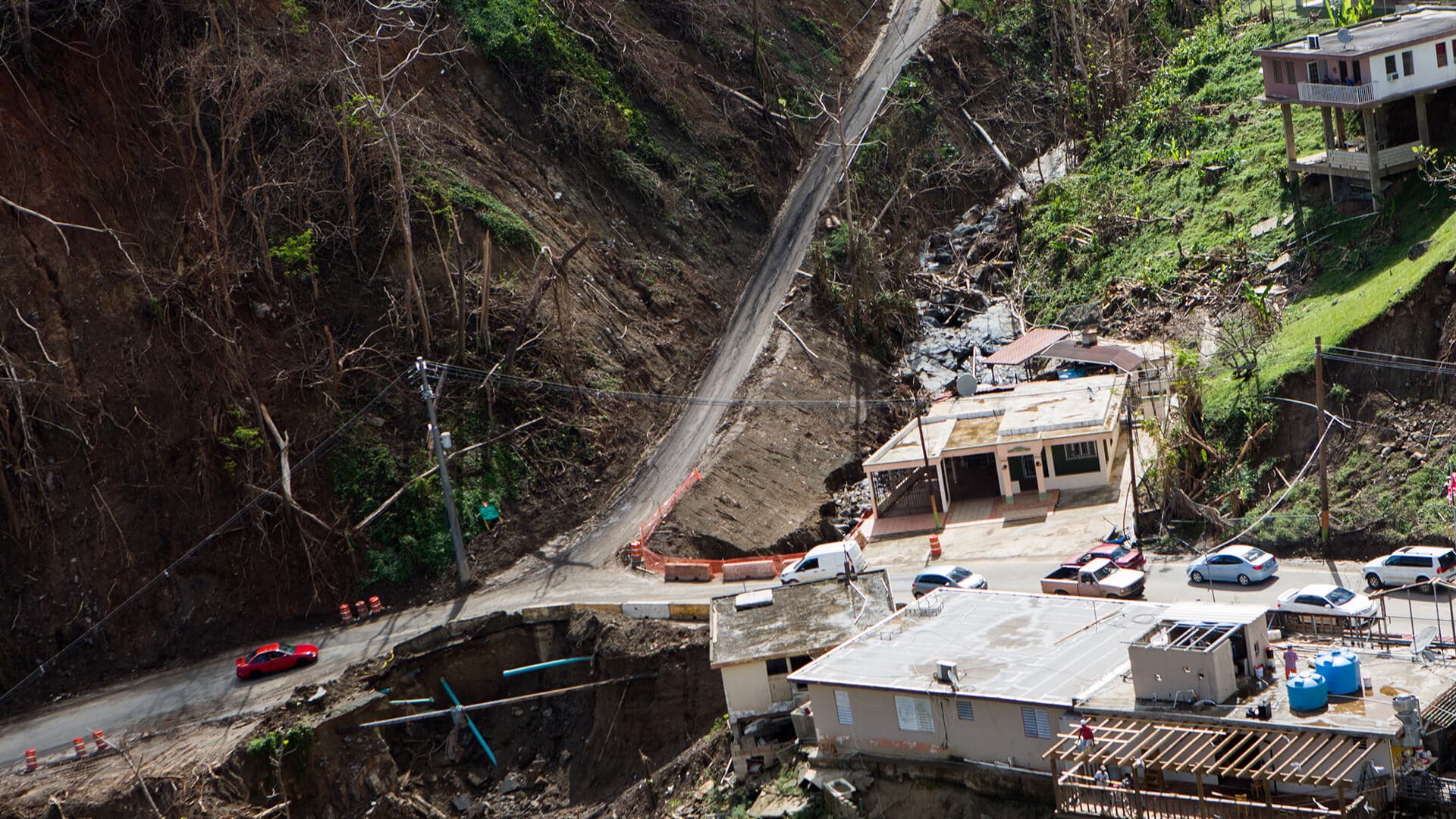 Damage in Puerto Rico
