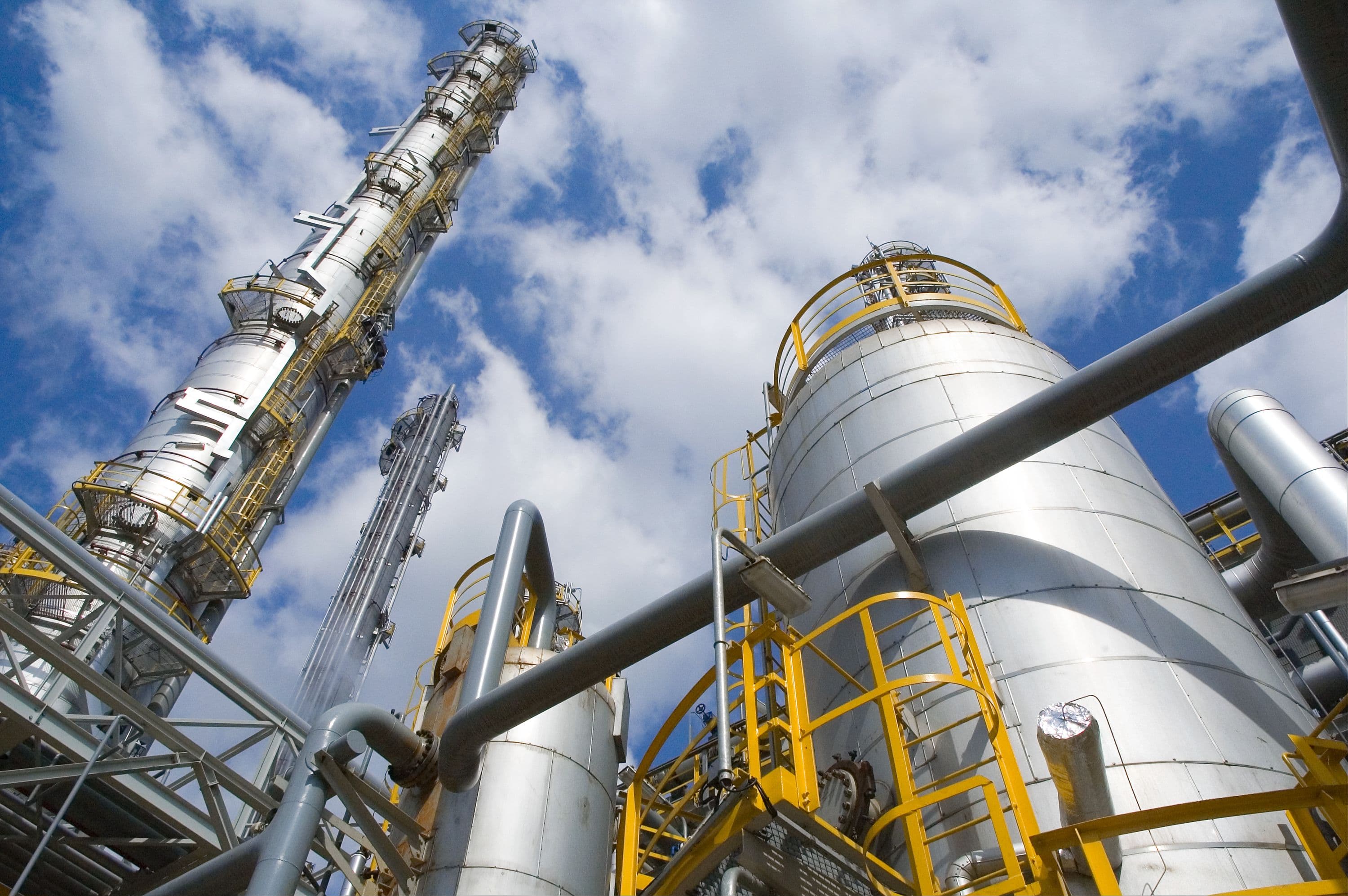 Looking up at PKN ORLEN Olefins Complex
