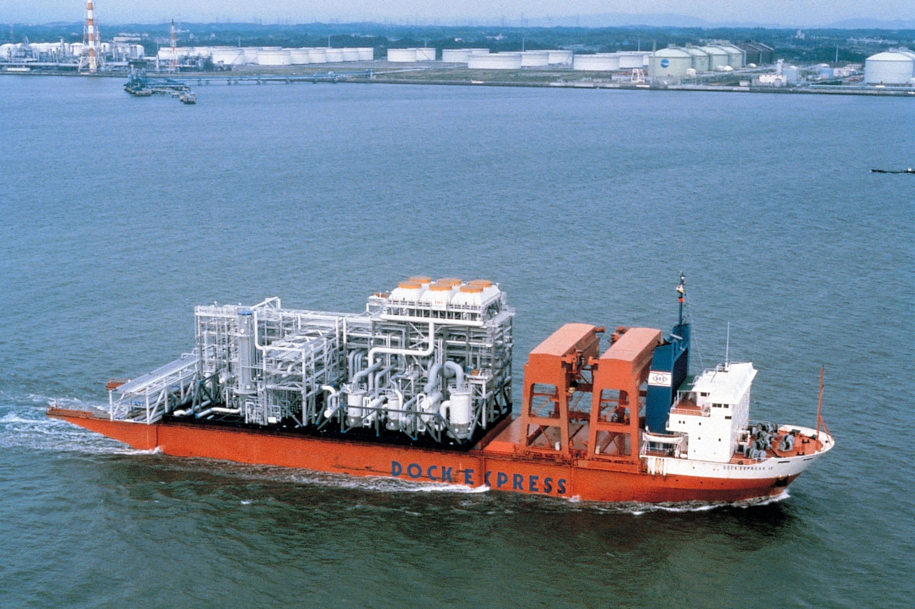 Ship transporting modules, 1