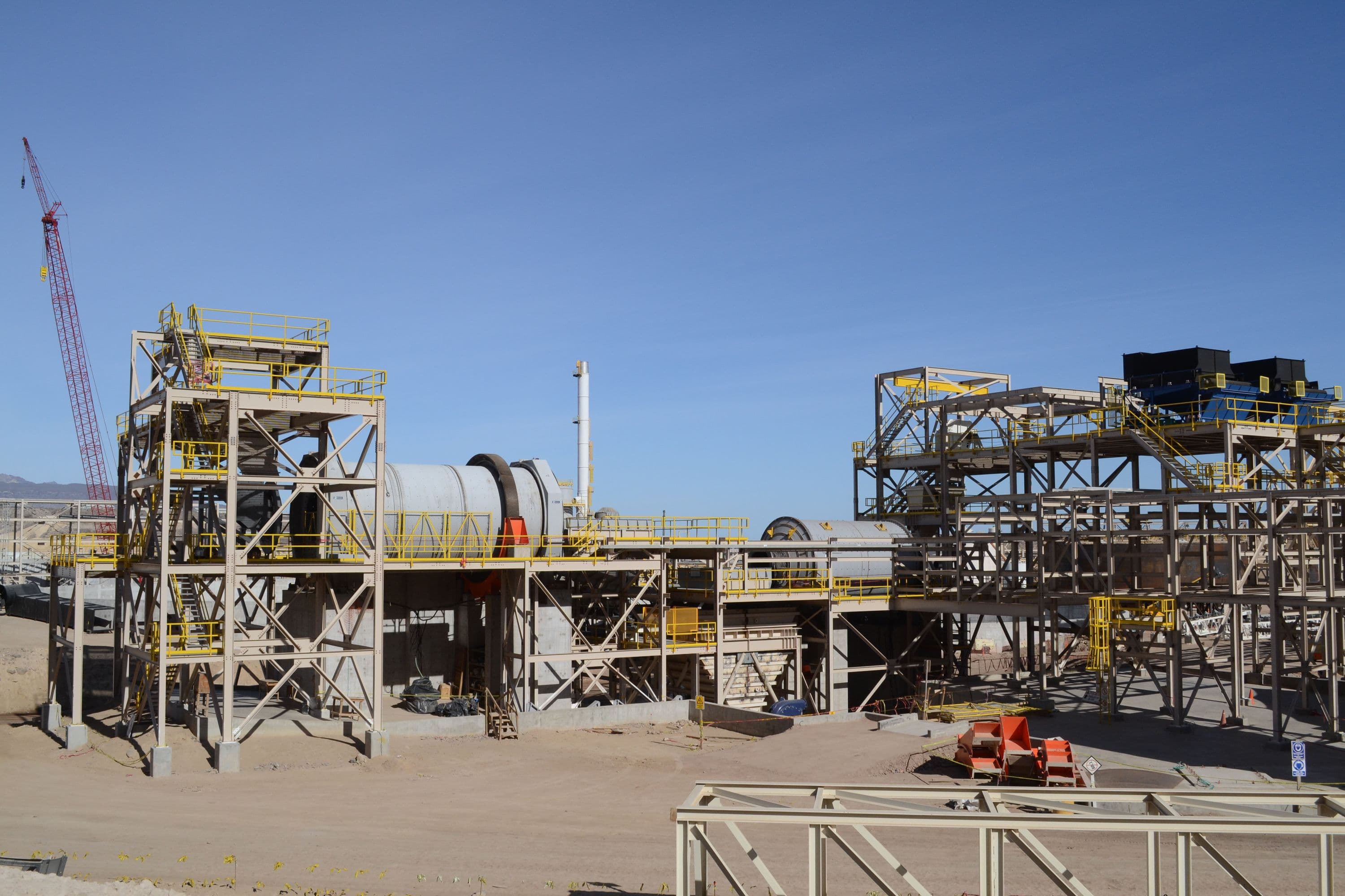 Scrubbing and Milling Area