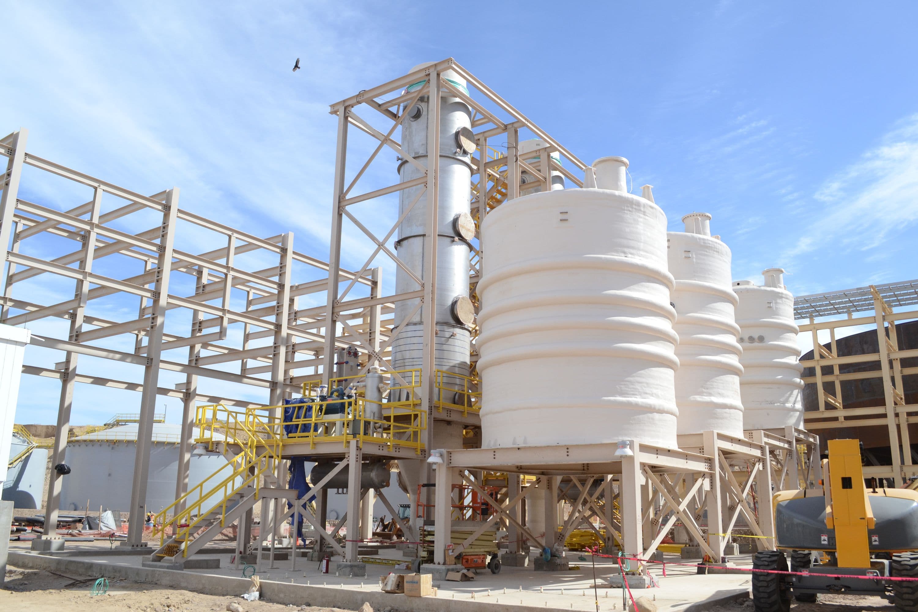 Leach Heat Recovery Area