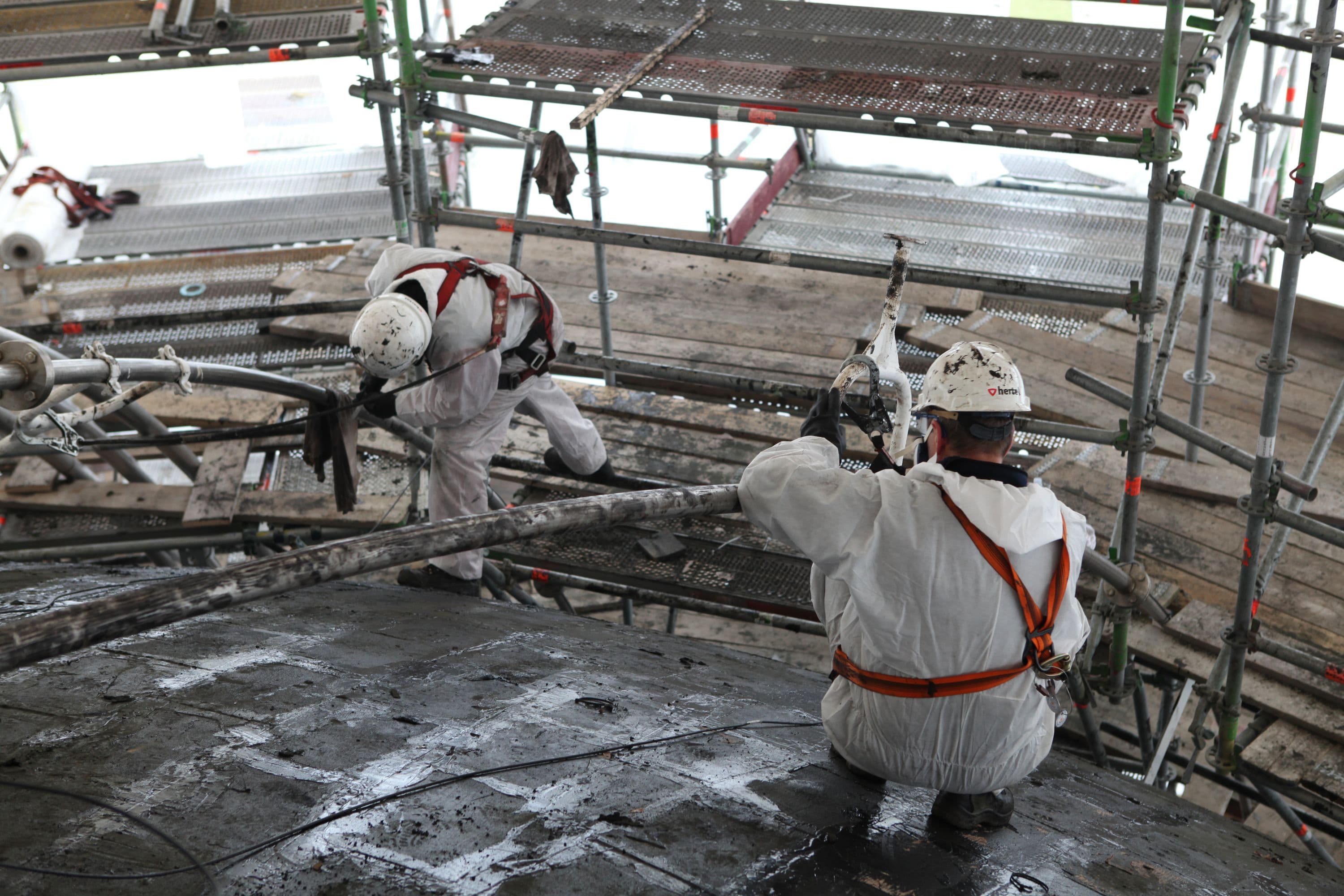 Butadiene cooling system installation to sphere