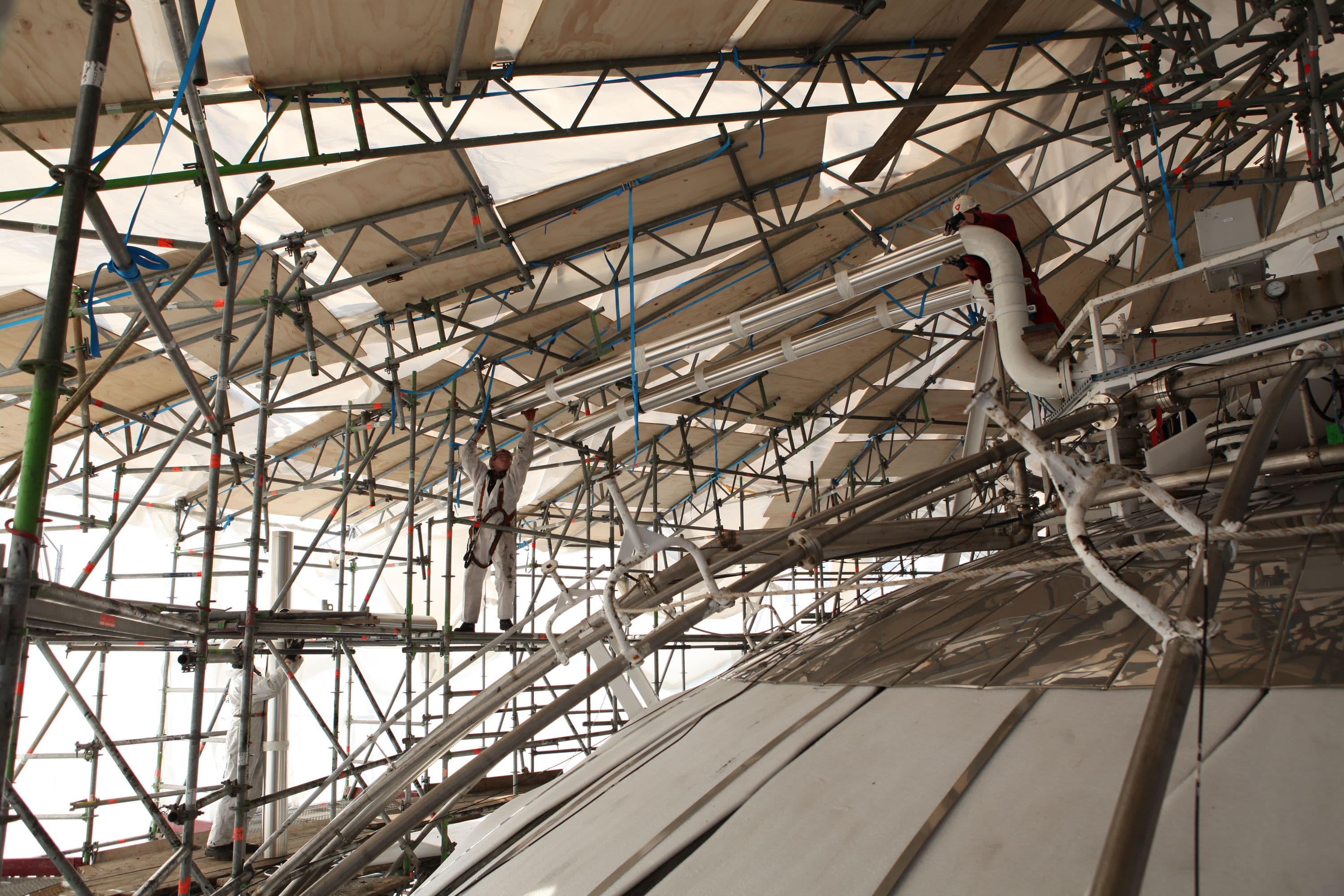 Butadiene cooling system near completion