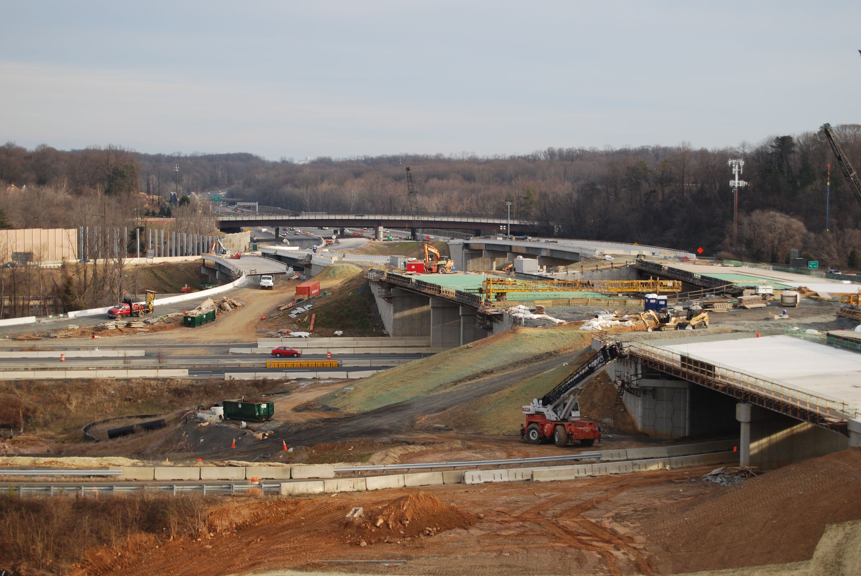 Dulles Road Construction