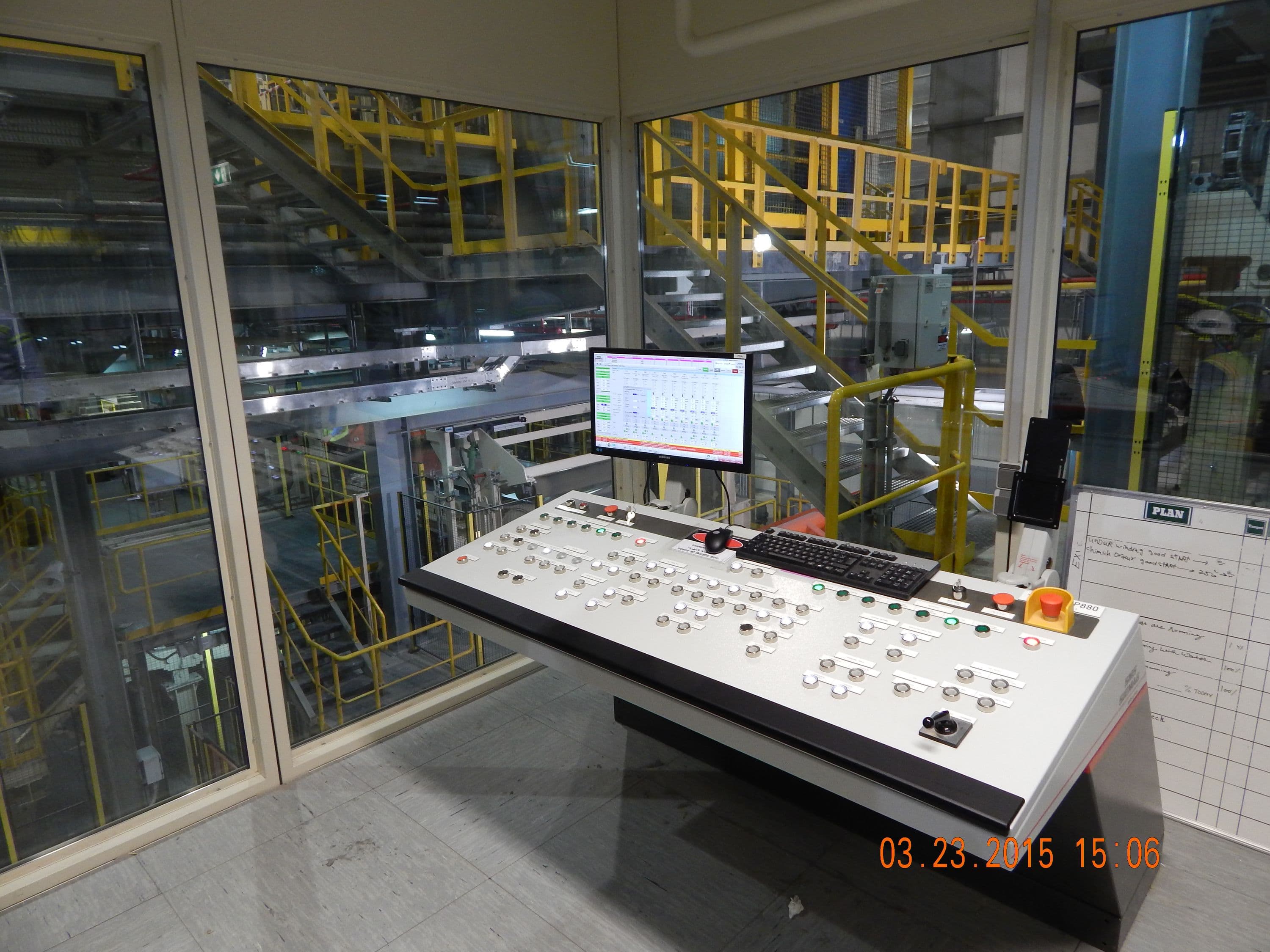 Control room CHT area