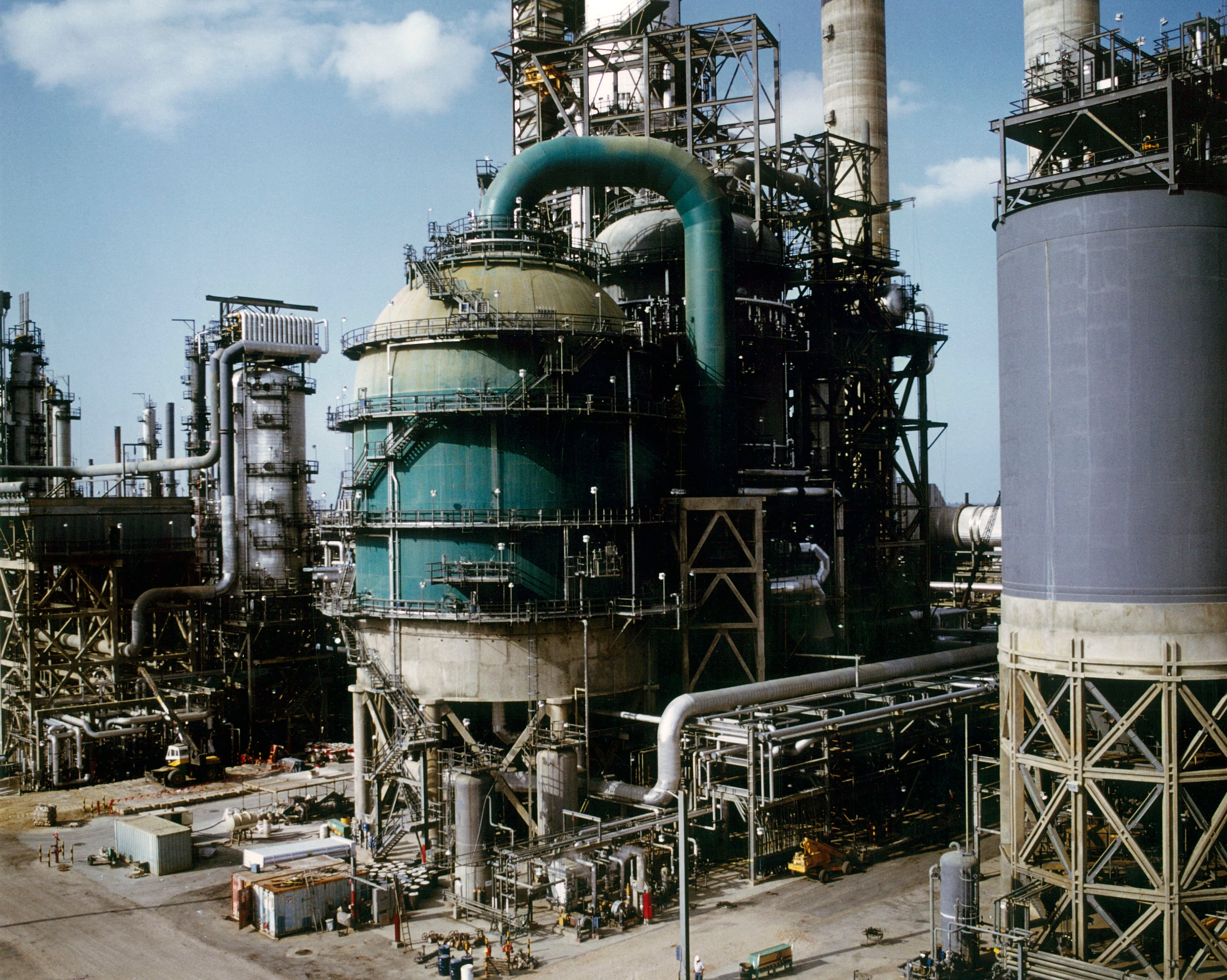 Photo of project site representing delayed coking