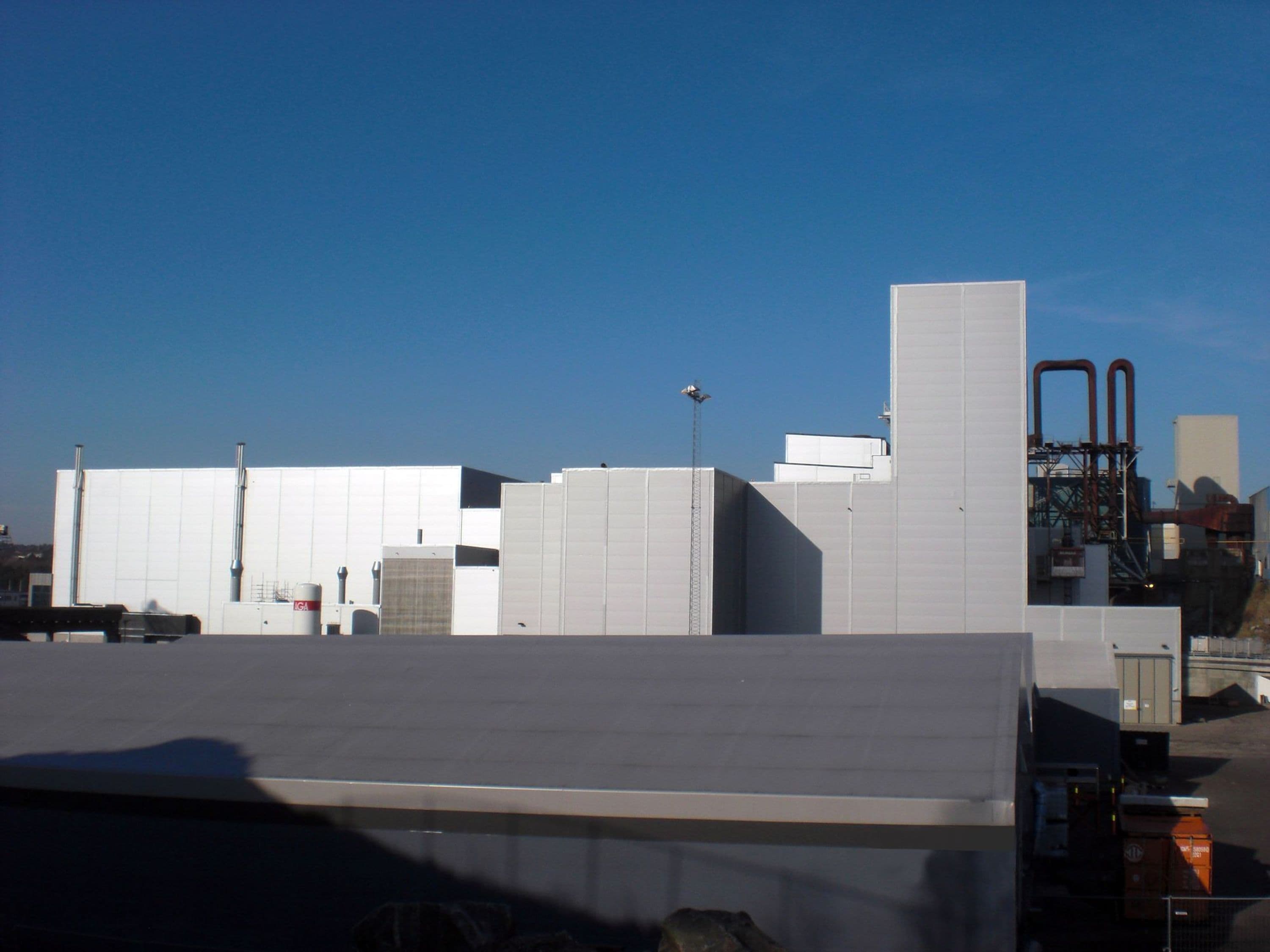 Hydro process and solidification building