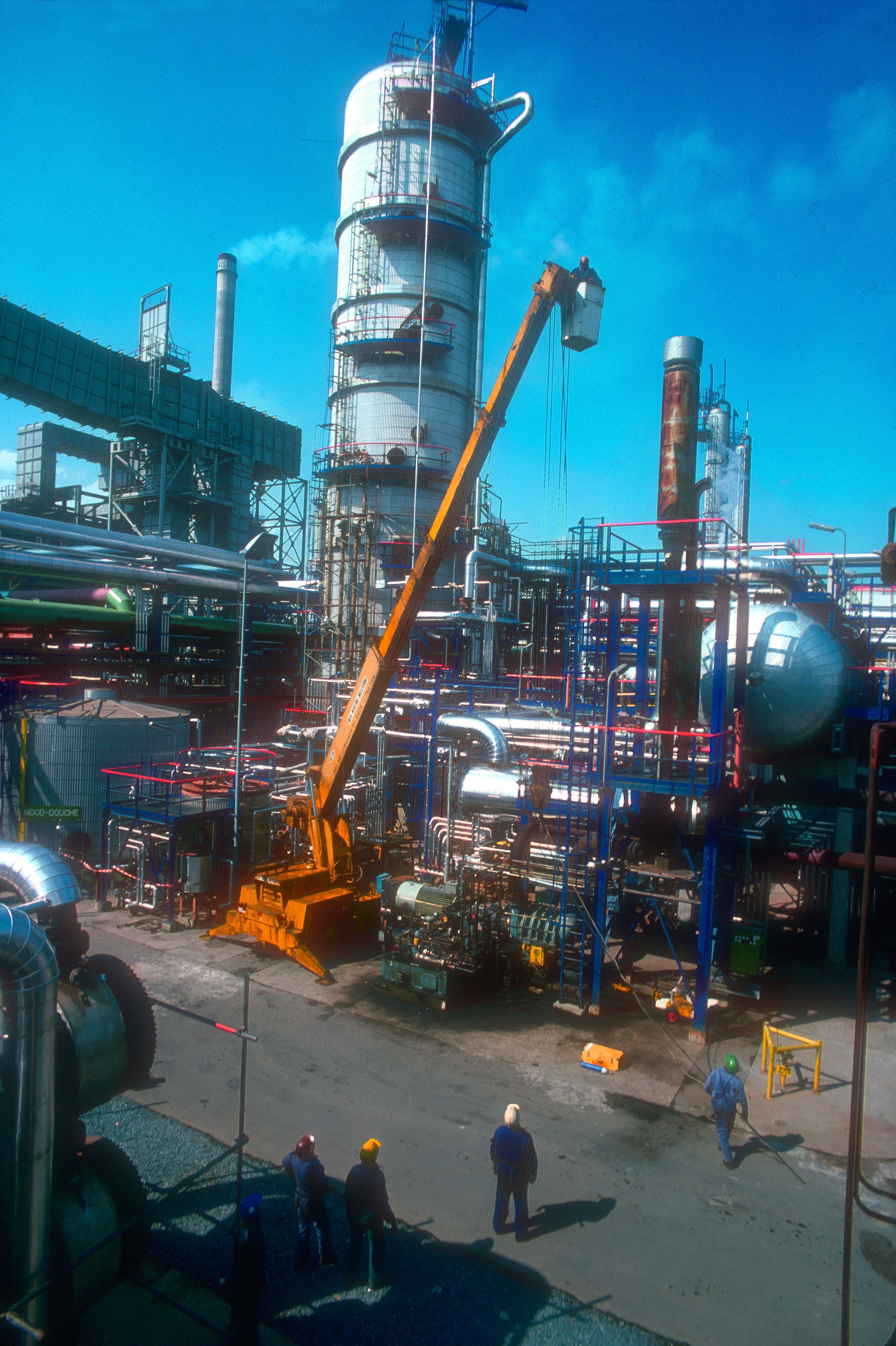 Photo of project using diluent recovery